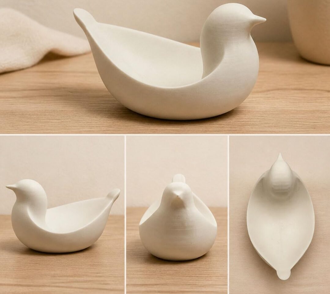 Bam Bird Dice Dish for Mahjong