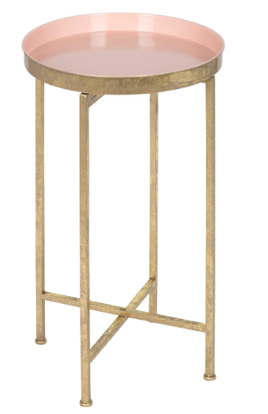 Kate-and-Laurel-Celia-Round-Metal-Foldable-Tray-Accent-Table