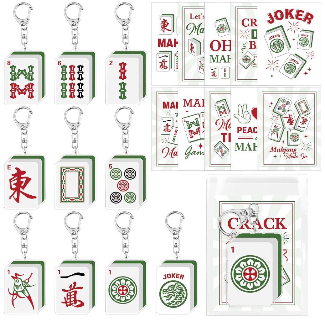Mahjong-Tile-Keychains
