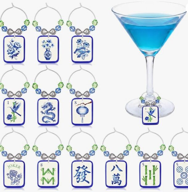 Mahjong-Wine-Charms