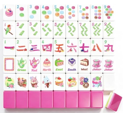 Afternoon Tea 4-Layer American Mahjong Set